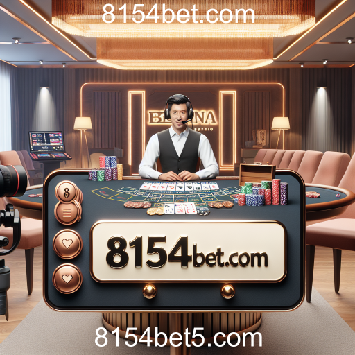 Experiência Imersiva no Dealer Ao Vivo do 8154bet.com